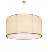 Meyda Blue 245855 - 68" Wide Cilindro Textrene Pendant