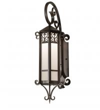 Meyda Blue 250471 - 12" Wide Caprice Lantern Wall Sconce