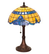 Meyda Blue 251094 - 17&#34; High Baroque Accent Lamp