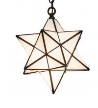 Meyda Blue 253018 - 12" Wide Moravian Star Pendant