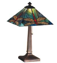 Meyda Blue 26290 - 21&#34;H Prairie Dragonfly Table Lamp