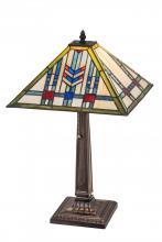 Meyda Blue 26513 - 22&#34; High Prairie Wheat Table Lamp