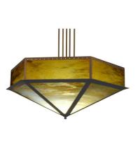 Meyda Blue 29140 - 51&#34; Wide Hexagon Inverted Pendant