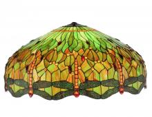 Meyda Blue 30107 - 38&#34; Wide Hanginghead Dragonfly Shade