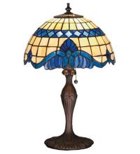 Meyda Blue 31201 - 18.5&#34;H Baroque Accent Lamp