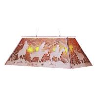 Meyda Blue 36133 - 60&#34;L Rustlers Oblong Pendant