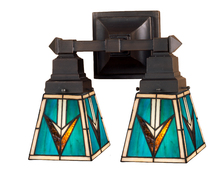 Meyda Blue 48182 - 12&#34; Wide Valencia Mission 2 Light Wall Sconce