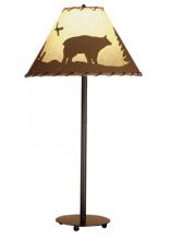 Meyda Blue 48465 - 29&#34;H Bear in the Woods Table Lamp