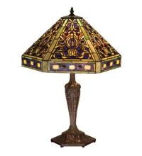 Meyda Blue 48832 - 23.5&#34;H Tiffany Elizabethan Table Lamp