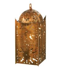 Meyda Blue 49982 - 5&#34; Square Moroccan Mini Pendant