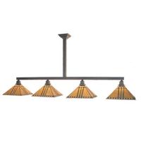 Meyda Blue 50038 - 59"L Prairie Corn 4 LT Island Pendant