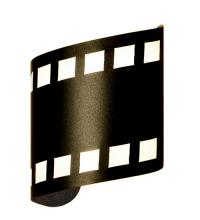 Meyda Blue 65295 - 9&#34; Wide Tinseltown Filmstrip Wall Sconce