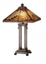 Meyda Blue 66230 - 24.5&#34; H Nuevo Mission Table Lamp