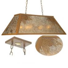 Meyda Blue 66416 - 33"L Mountain Pine Oblong Pendant