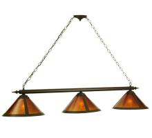 Meyda Blue 68232 - 60&#34; Long Sutter 3 Light Island Pendant