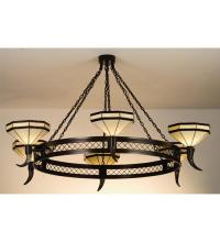 Meyda Blue 72557 - 72&#34; Wide Topridge 6 Light Chandelier