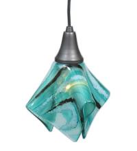 Meyda Blue 99131 - 9&#34; Wide Handkerchief Wildgen Mini Pendant