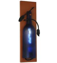 Meyda Blue 99635 - 4&#34;W Tuscan Vineyard Wine Bottle Wall Sconce