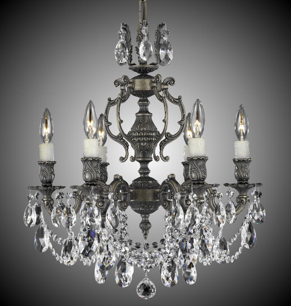 6 Light Rosetta Chandelier