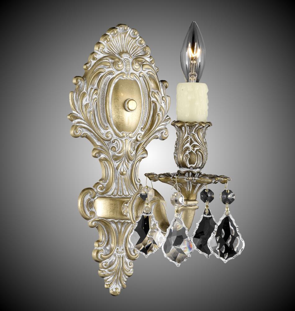 1 Light Fleur-De-Lis Small Wall Sconce