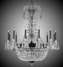 American Brass & Crystal CH2144-P-02G-PI - 12+ 12 Light Finisterra Chandelier