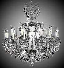 American Brass & Crystal CH7038-A-04G-PI - 16+8 Light Parisian Chandelier