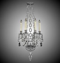 American Brass & Crystal CH9006-A-04G-ST - 6 Light Blairsden Chandelier