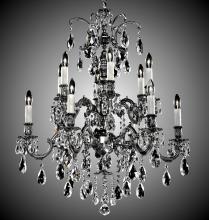 American Brass & Crystal CH9724-O-02G-PI - 6+6 Light Marlena Chandelier