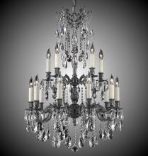 American Brass & Crystal CH9823-A-02G-ST - 10+5 Light Bellagio Chandelier