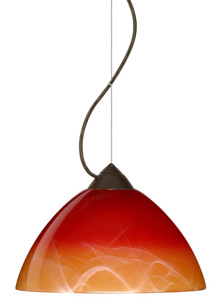 Besa Tessa Pendant Solare Bronze 1x9W LED