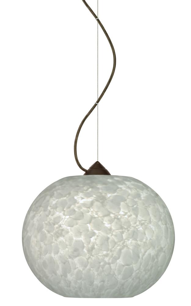 Besa Luna Pendant Carrera Bronze 1x100W Medium Base