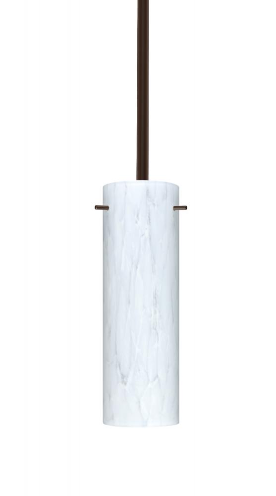 Besa Stem Copa Pendant Bronze Carrera 1x40W Halogen