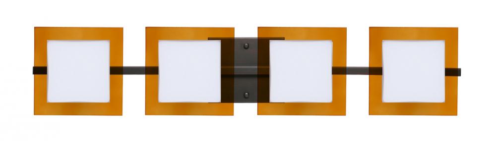 Besa Wall Alex Bronze Opal/Armagnac 4x5W LED