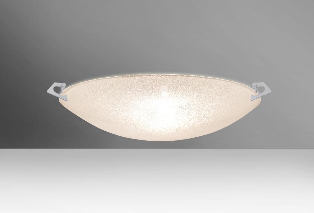 Besa Ceiling Sonya 17 Satin Nickel Glitter 2x100W G9