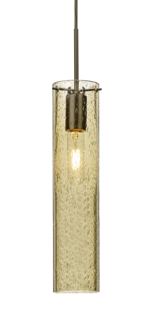 Besa, Juni 16 Pendant For Multiport Canopy, Gold Bubble, Bronze, 1x60W Medium Base