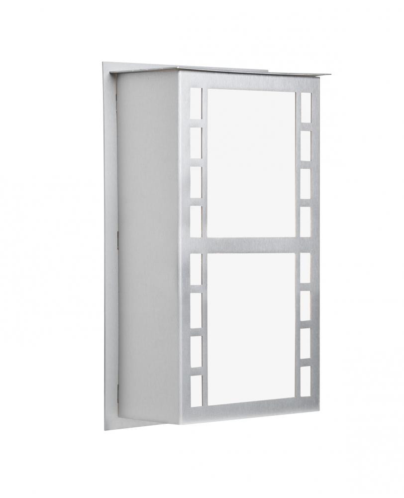 Besa Outdoor Napoli 11 Silver Satin White 1x60W B10