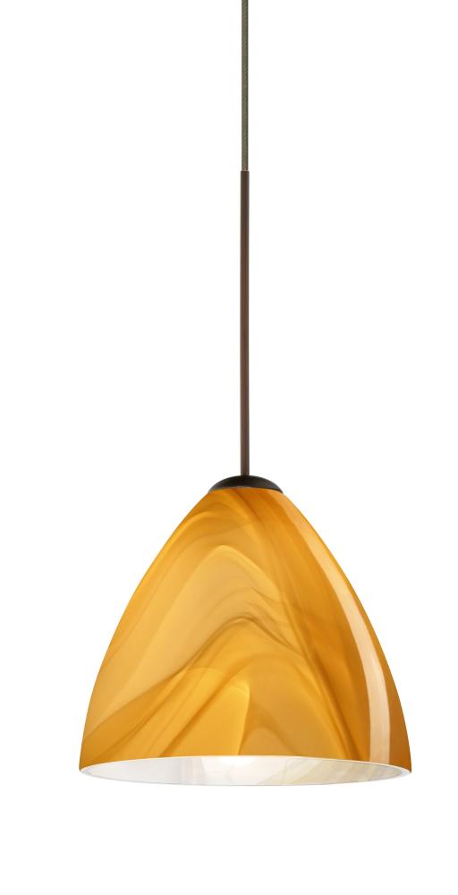 Besa Pendant Mia Bronze Honey 1x5W LED