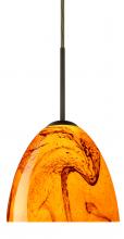 Besa Lighting 1BT-7572HB-MED-BR - Besa Sasha Pendant Bronze Habanero 1x50W B10 Med