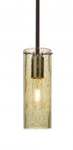 Besa Lighting 1TT-JUNI10GD-BR - Besa, Juni 10 Stem Pendant, Gold Bubble, Bronze, 1x60W Medium Base