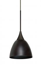 Besa Lighting 1XC-1858MB-BR - Besa Divi Pendant, Metal Bronze, Bronze, 1x50W Halogen