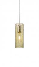 Besa Lighting 1JC-JUNI10GD-SN - Besa, Juni 10 Cord Pendant, Gold Bubble, Satin Nickel, 1x60W Medium Base