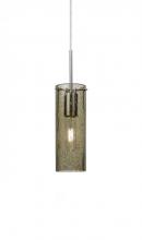 Besa Lighting 1JC-JUNI10LT-SN - Besa, Juni 10 Cord Pendant, Latte Bubble, Satin Nickel, 1x60W Medium Base