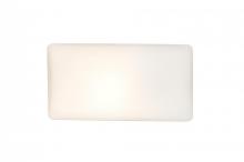 Besa Lighting 1WT-888607-LED-CR - Besa, Lido Vanity, Opal Matte, Chrome Finish, 1x9W LED