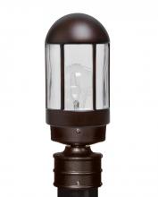 Besa Lighting 315198-POST - Costaluz 3151 Series Post Bronze 1x75W A19