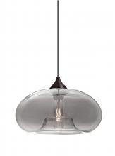 Besa Lighting J-BANASM-BR - Besa Pendant For Multiport Canopy Bana Bronze Smoke 1x60W Medium Base