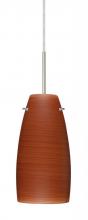 Besa Lighting 1JT-1512CH-LED-SN - Besa Tao 10 LED Pendant Cherry Satin Nickel 1x9W LED