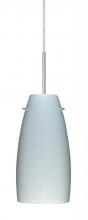 Besa Lighting 1JT-1512KR-LED-SN - Besa Tao 10 LED Pendant Chalk Satin Nickel 1x9W LED