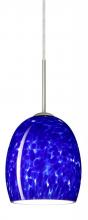 Besa Lighting J-169786-LED-SN - Besa Lucia LED Pendant For Multiport Canopy Blue Cloud Satin Nickel 1x9W LED