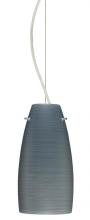 Besa Lighting 1KX-1512TN-SN - Besa Tao 10 Cable Pendant Titan Satin Nickel 1x75W Medium Base