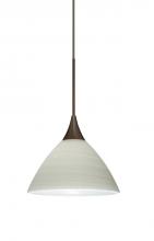 Besa Lighting 1XT-1743KR-BR - Besa Pendant Domi Bronze Chalk 1x50W Halogen